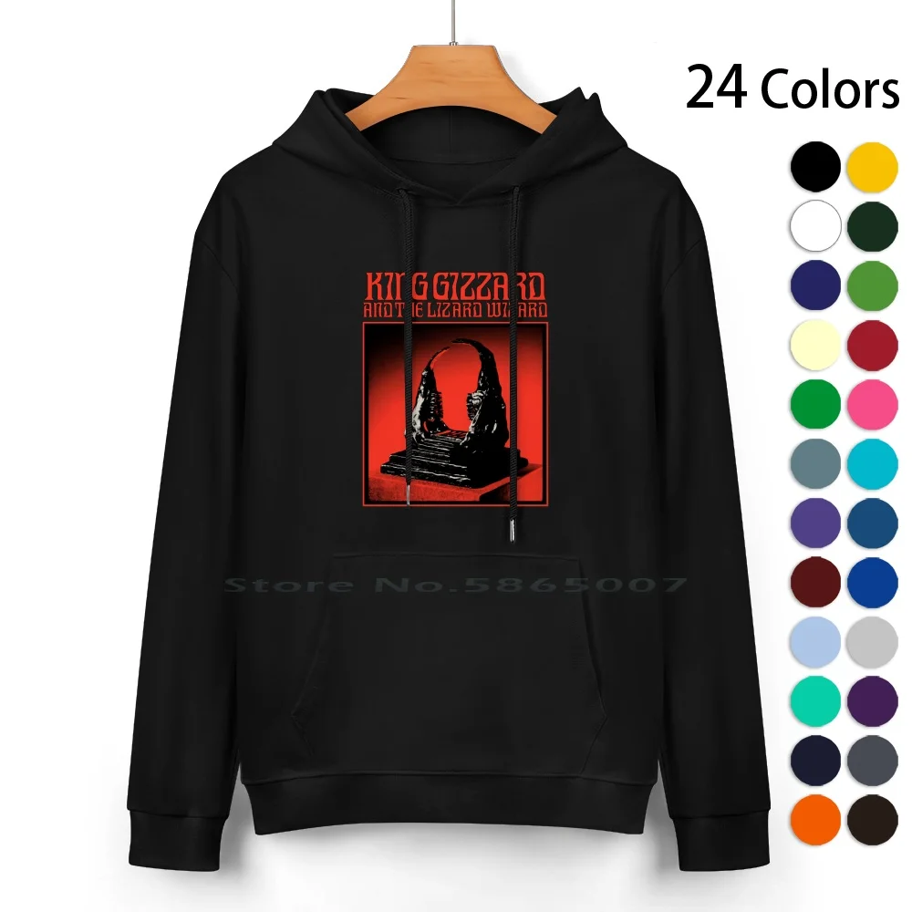 Kgtlw-Itrn World Tour Pure Cotton Hoodie Sweater 24 Colors King Gizzard The Lizard Wizard K G King Gizzard And The Lizard