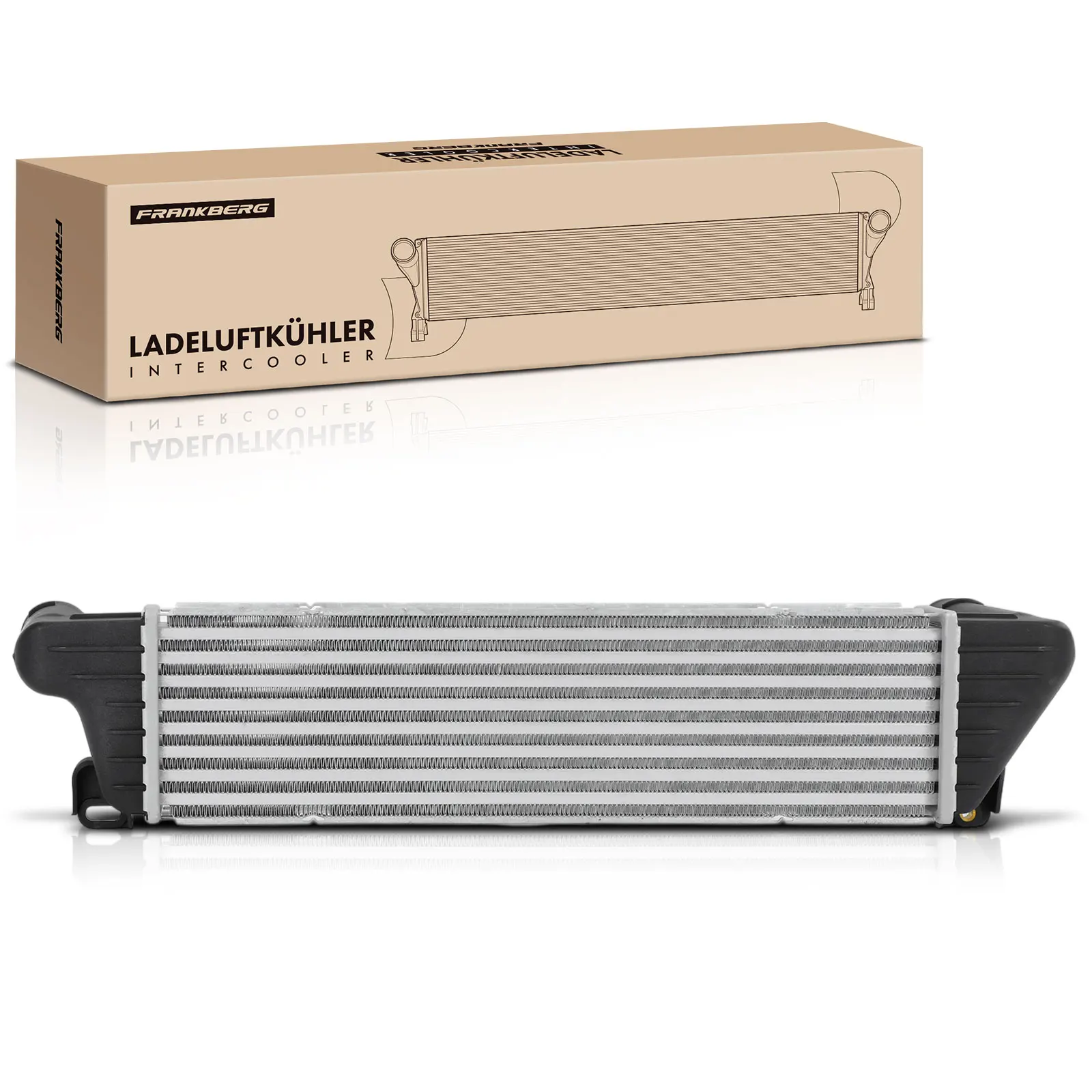 Frankberg 1x Charge Air cooler Turbo koeler voor BMW 3 Serie Touring E36 325tds Jaar 1993-1999 144968819R 17512244740