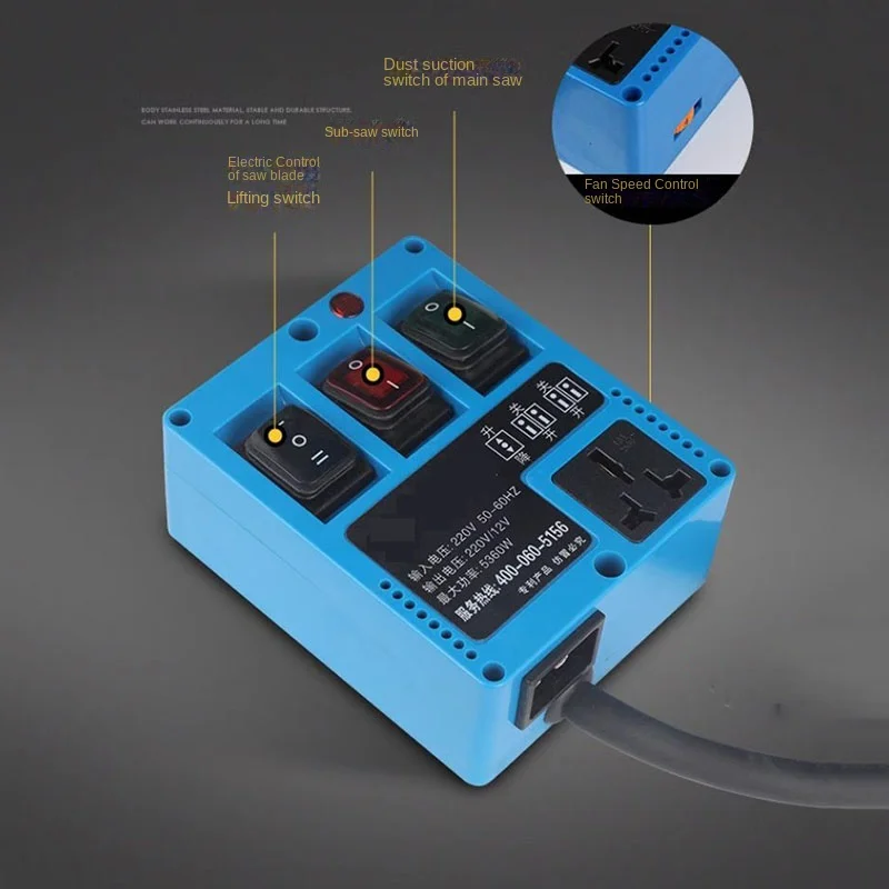 1946 Precision High-Power Electric Table Saw 220V Dust-Free Circular Woodworking Multi-Function Board Cutting Mac 19