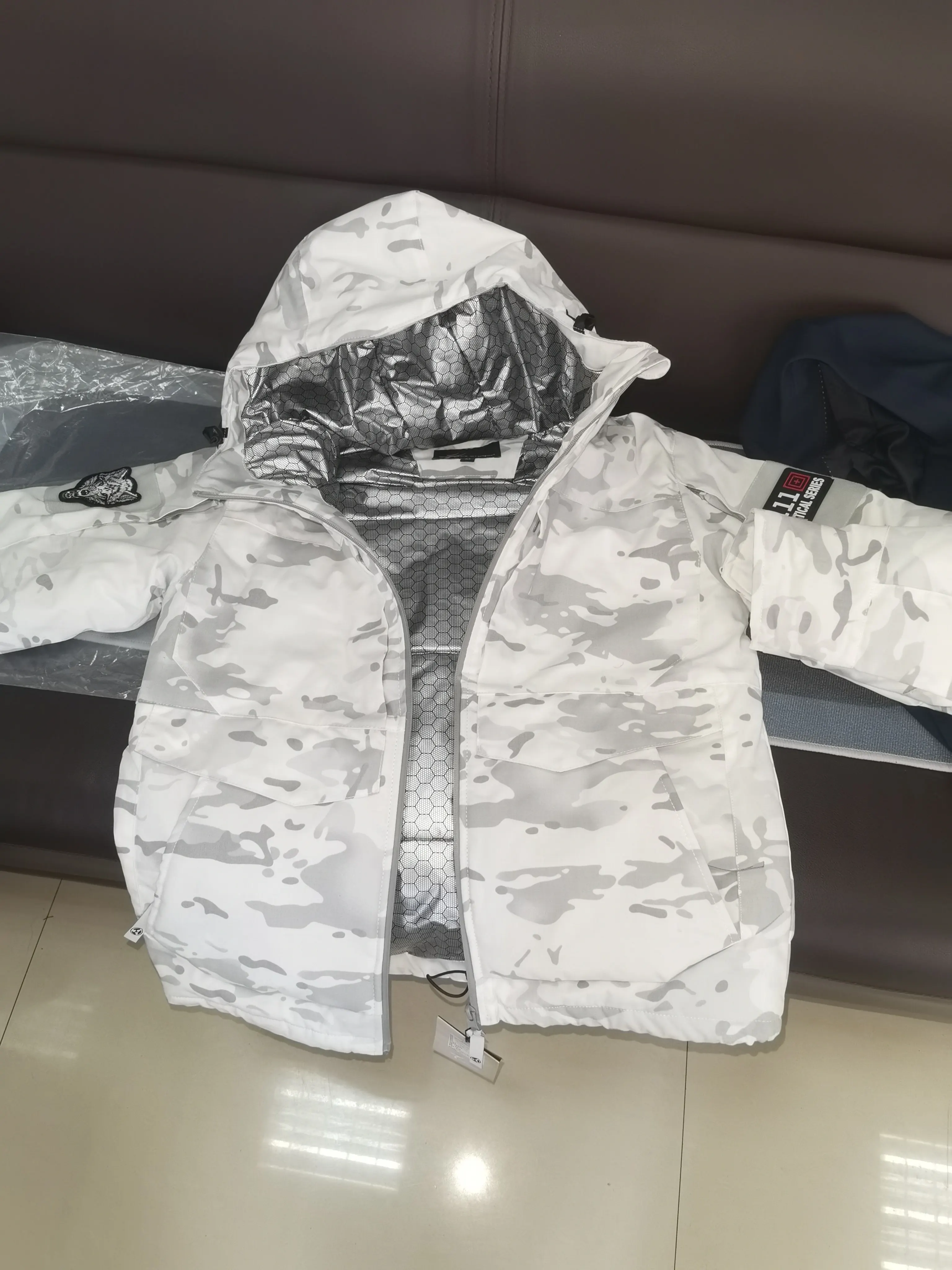 Chaqueta táctica M65 camuflaje para hombre – abrigo invernal cálido - imagen 4