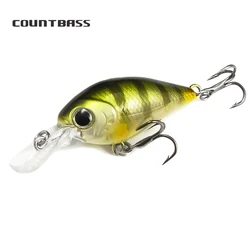 Приманка Countbass Crank Bait, 37 мм, 1-29/64 дюйма, 4,5 г, 5/32 унции. Пластиковые жесткие приманки Dive 1,5 м, 5 футов, плавающие рыболовные приманки, воблеры, воблеры