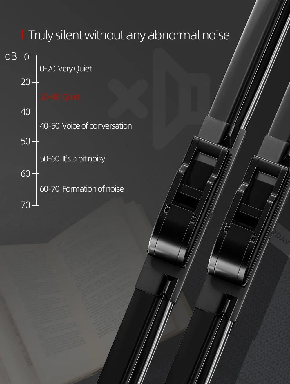 Für BYD Sealion 7 2024-2026 Frontscheibenwischer Windschutzscheiben-Zubehör 26"17" 2025 – Detail 13