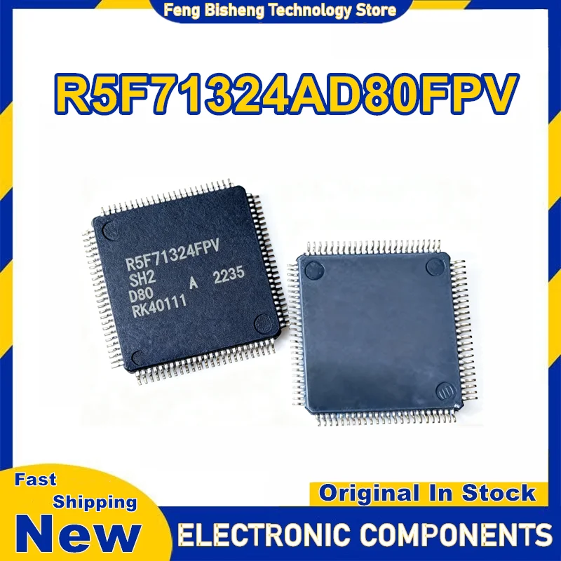 

R5F71324AD80FPV RSF71324FPV QFP-100 микросхема 100% новый оригинал на складе
