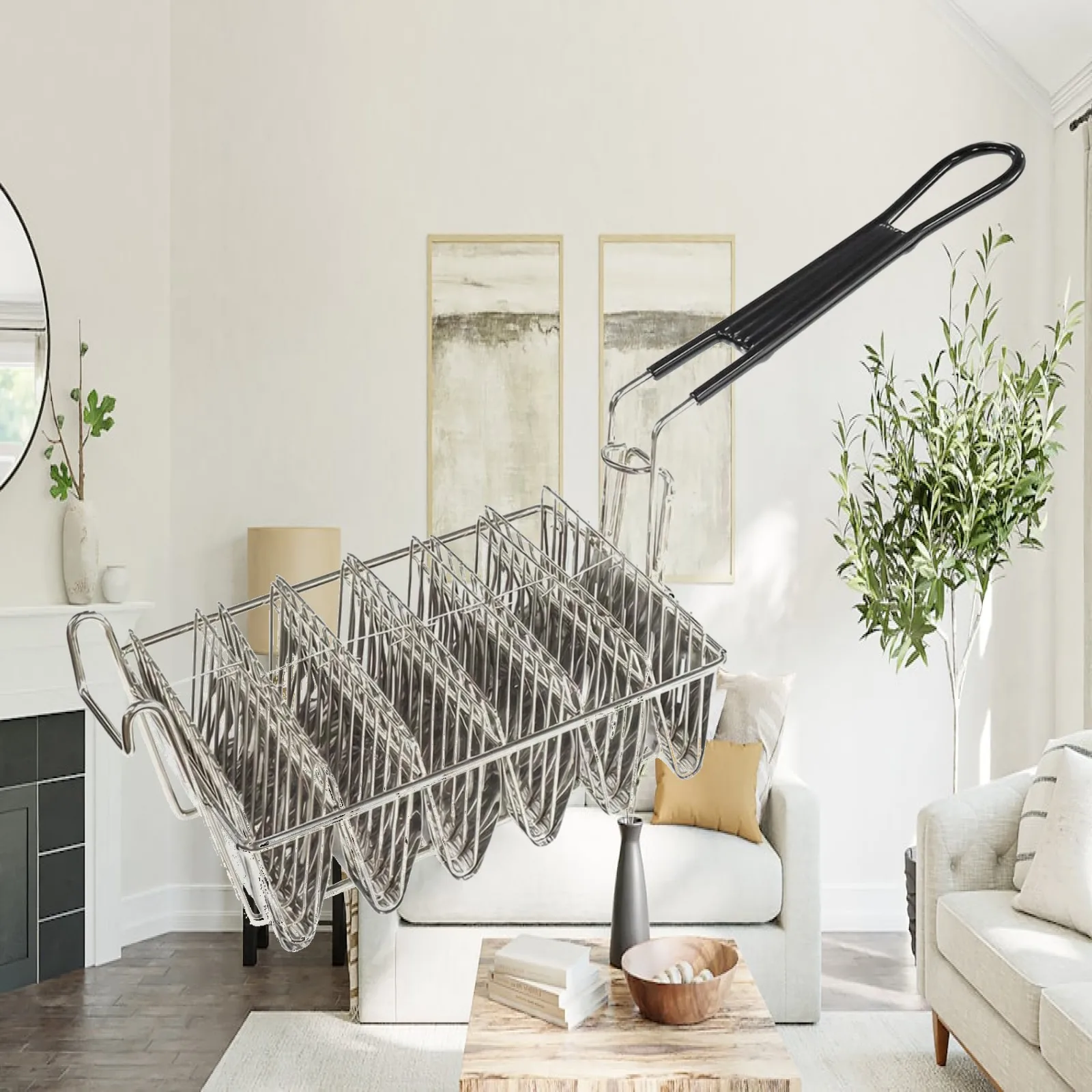 Taco Stand Rack Mold Stainless Steel Wire Frame Holder for Fillings and Shells Serving