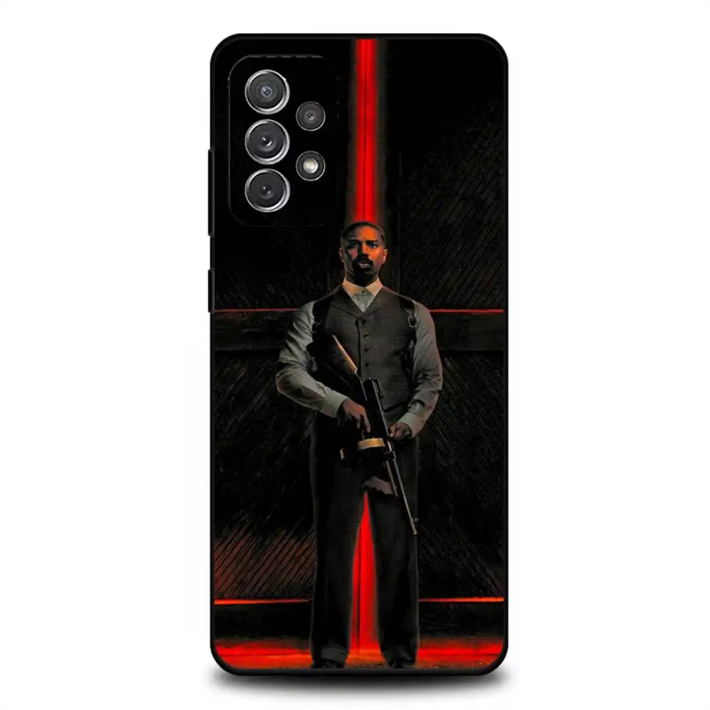 حافظة لهاتف سامسونج S-Sinners Movie 2025 لهاتف سامسونج S 25,24,23,22,30,21,10,9,Ultra,Plus,Lite,FE,4,5G حافظة ناعمة سوداء