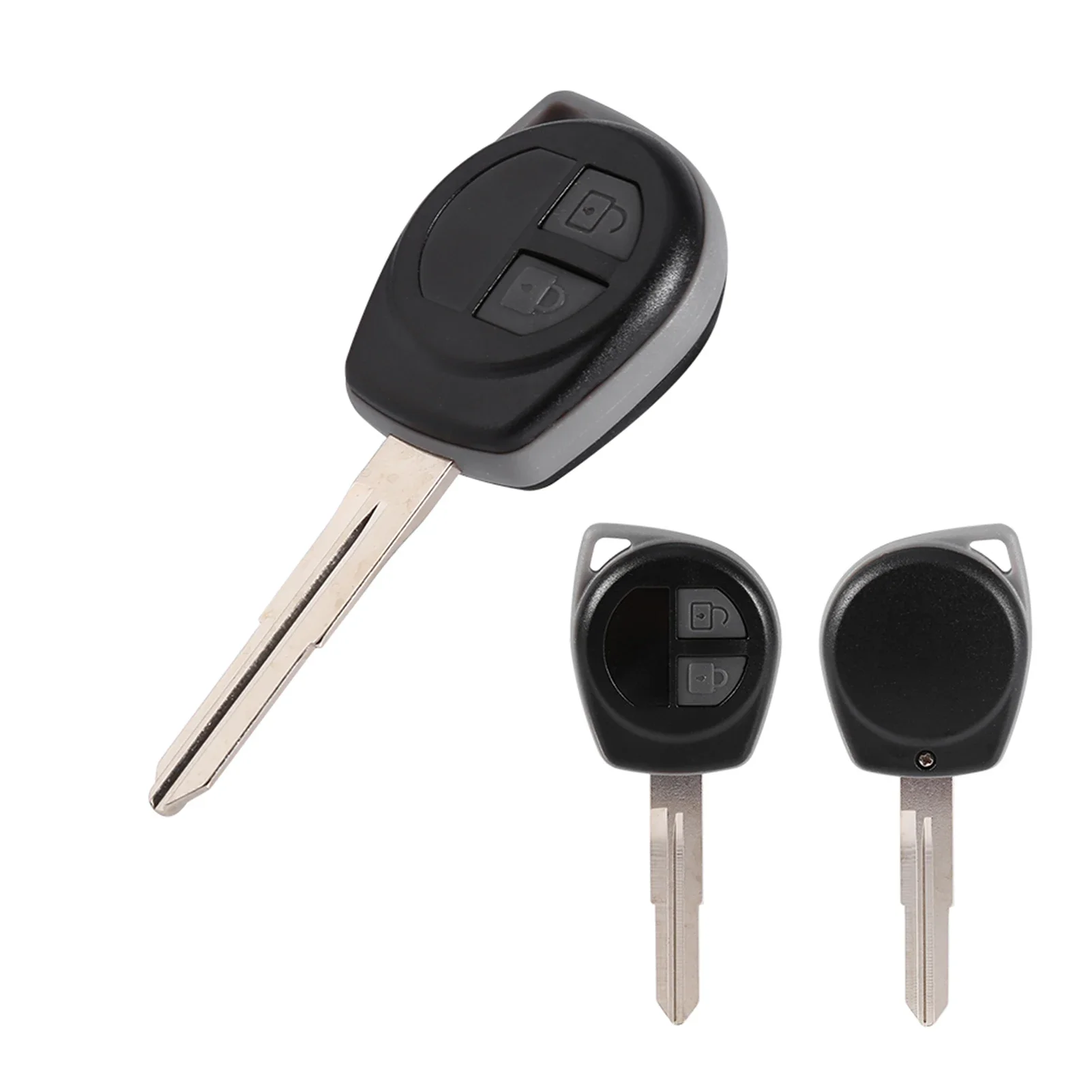 

Подходит для чехла для ключей и корпуса ключа мотоцикла Suzuki, 2-кнопочная необрезанная заготовка для ключей Vitara/Swift/Ignis/SX4/Liana/Alto