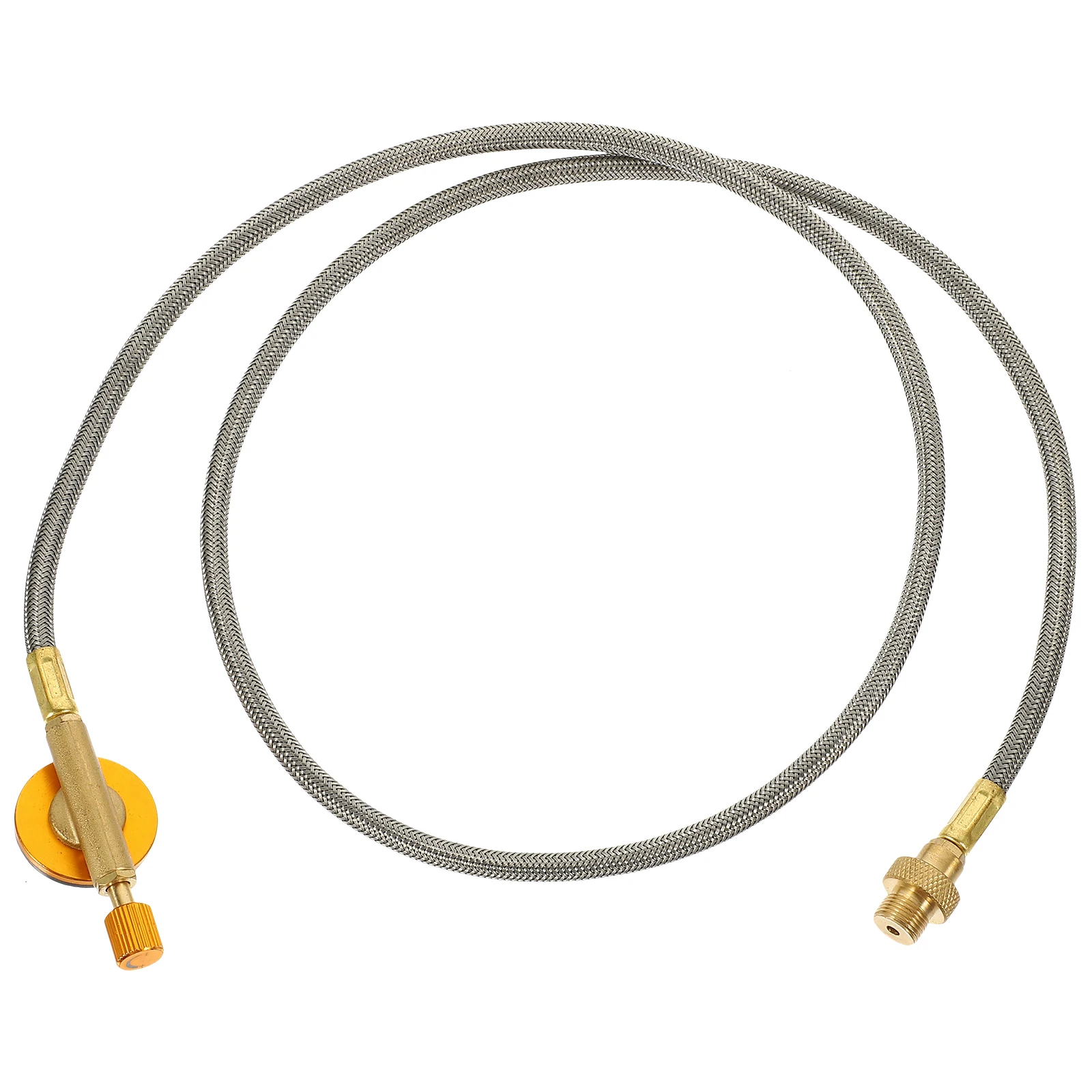 

Propane Regulator Hose Adjustable Flat Gas Tank Propane Grill Regulator Gas Hose High Pressure Outdoor Stove Accessories