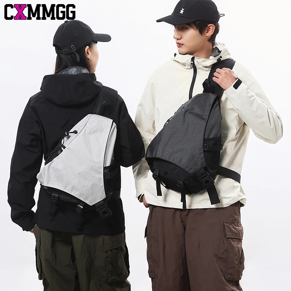 1PCS Crossbody Sling Bag Water Resistant Backpack Lightweight Shoulder Chest Daypack for Men Women Cycling Hiking Travel