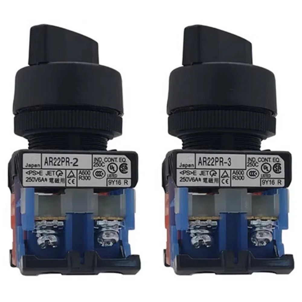 Rotating Selection Button Switch AR22PR-2 AR22PR-3 AR30PR-2 AR30PR-3 1 Open 1 Close