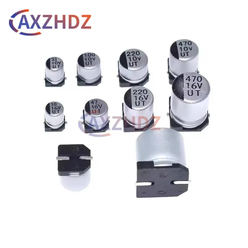

400PCS 1uF~1000uF 6.3V-50V Capacitor Kit Aluminum Electrolytic SMD Condensadores Electrolíticos 24Value With Box Kit De Reparac