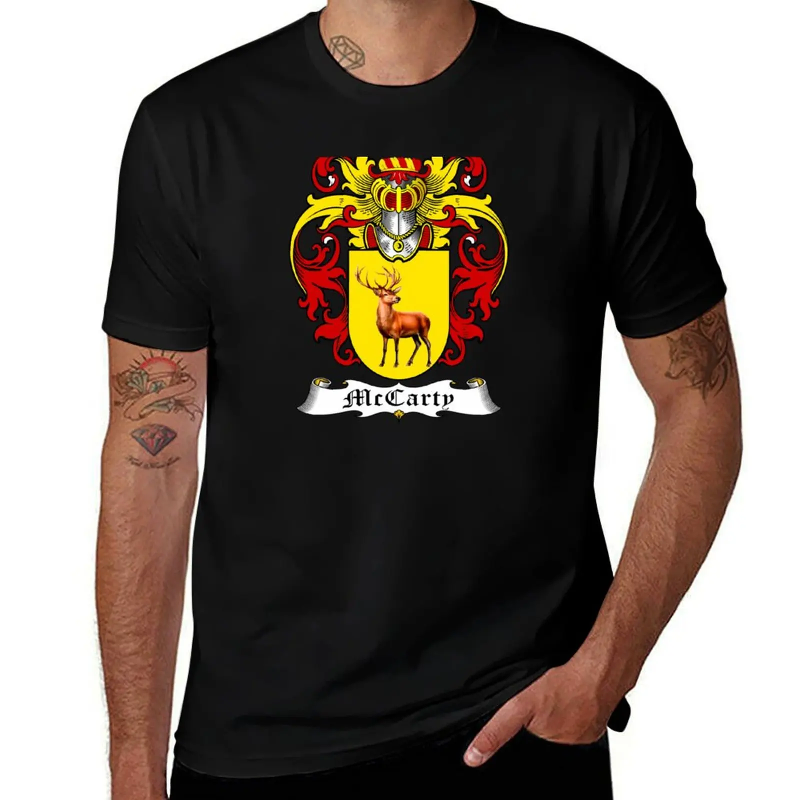McCARTY T-Shirt Anti-Wrinkle Short Sleeve T-Shirt