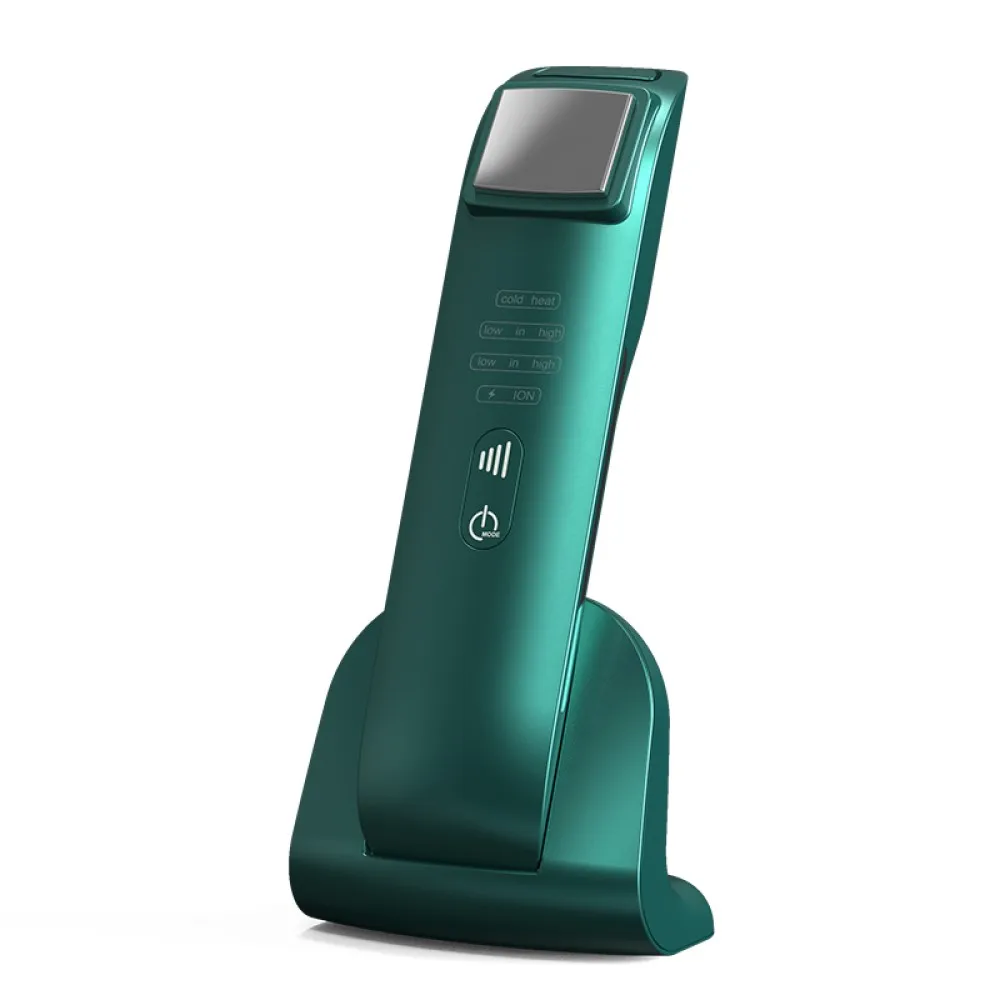 

Portable double charging whitening and beauty machine household hot and cold beauty instrument