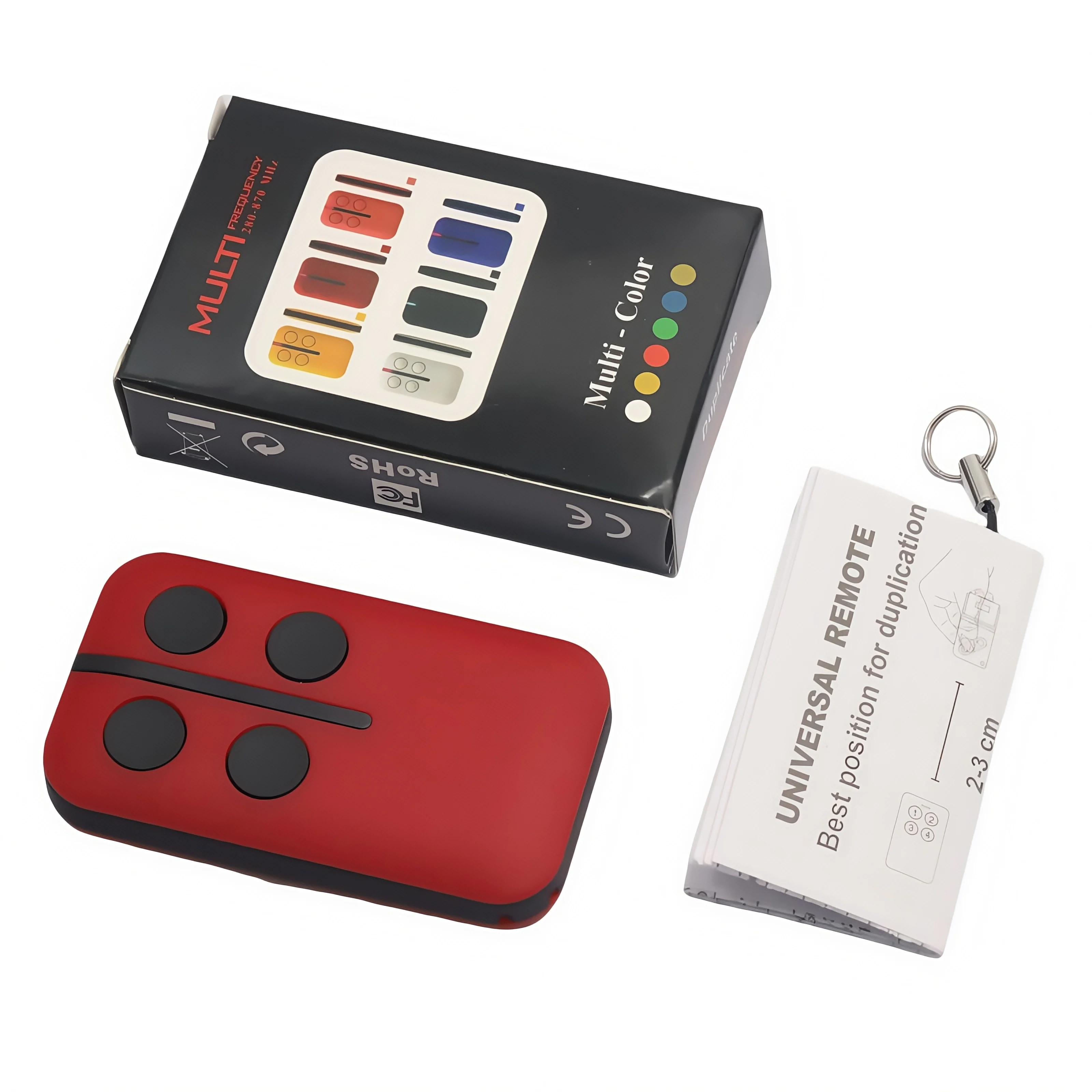 4 in 1 Garage Door Remote Control Gate 280MHz-868MHz MultiFrequency Code Grabber 433MHz Remote Control Garage Door Opener