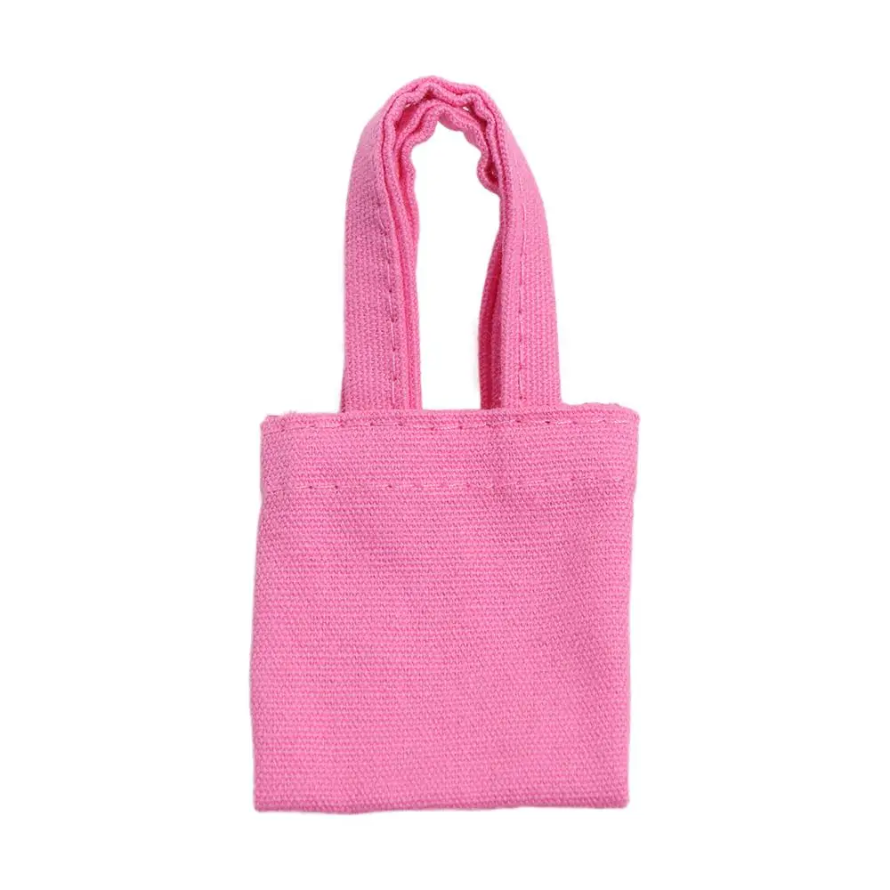 Accessories Changing Dressing Canvas Bag Handmand Decor Handbag Dress Up Backpacks Miniature Bag Photo Props