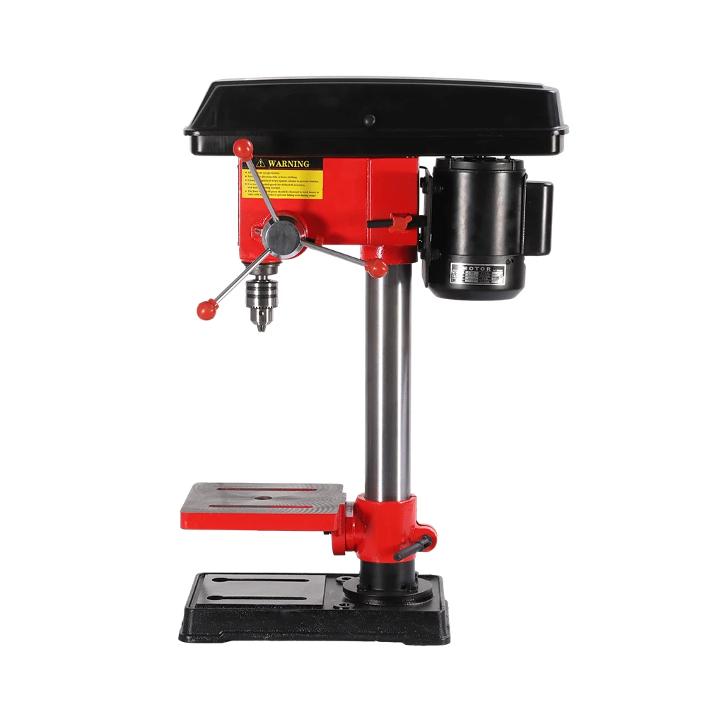60mm Spindle Travel Industry Level Small Bench Drill Drilling Machine Table Professional Electric Boring Tool for Workshop