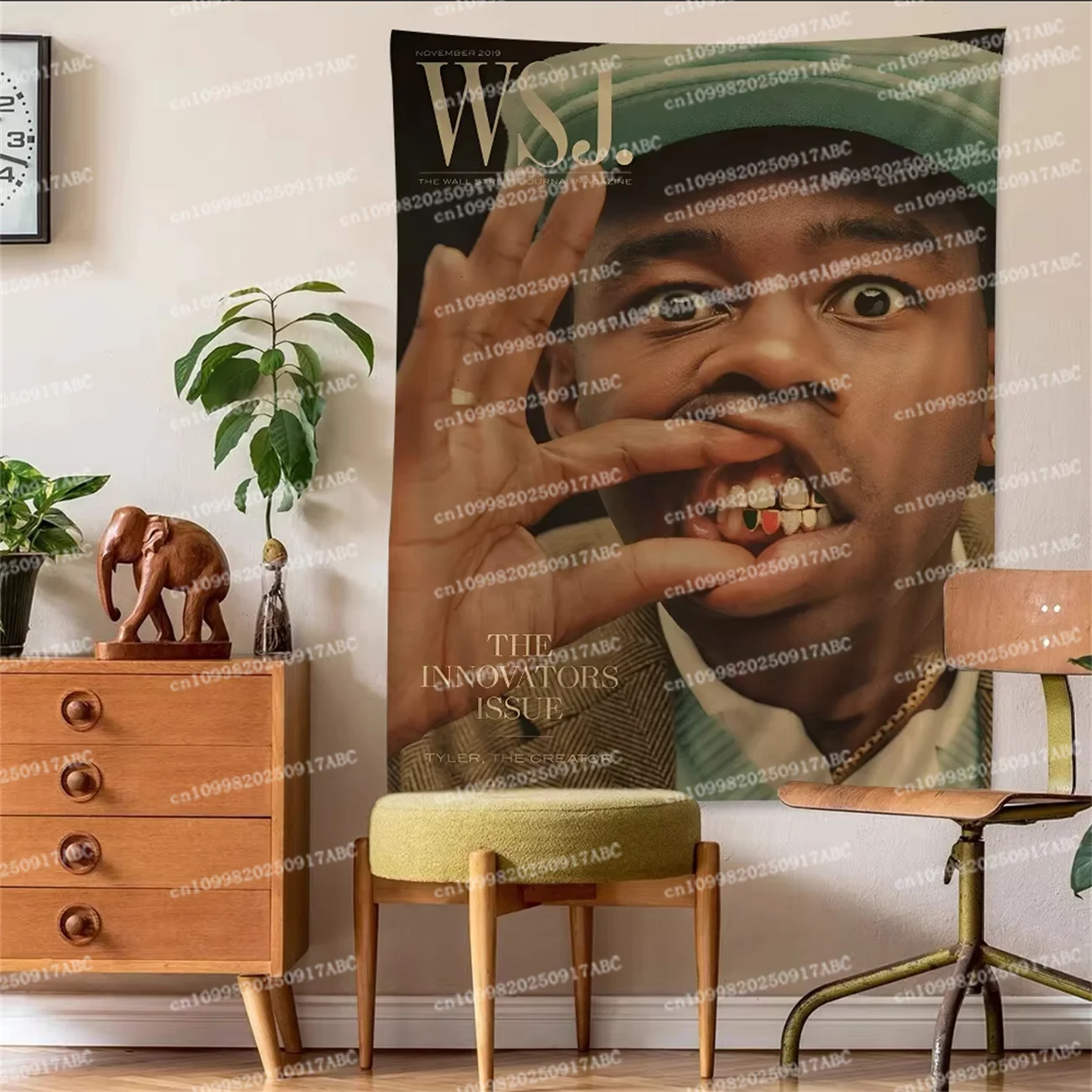 مغني الراب T-TylerS الخالق نسيج ملون الجدار الشنق معلقة التارو الهبي جدار السجاد النوم جدار ديكور فني نسيج المنزل #4