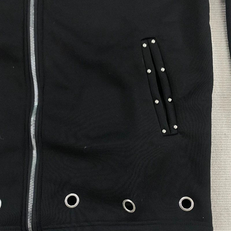 سويت شيرت بقلنسوة على طراز الشارع متعدد الوظائف كاجوال على الموضة الأوروبية والأمريكية مع ترصيع الصفصاف للرجال والنساء #4