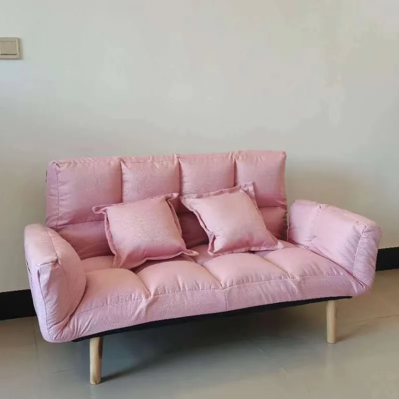 #Direct from Manufacturer Simple Double Person Folding Sofa Bed for Living Room Apartment Villa Application for Lazy Persons