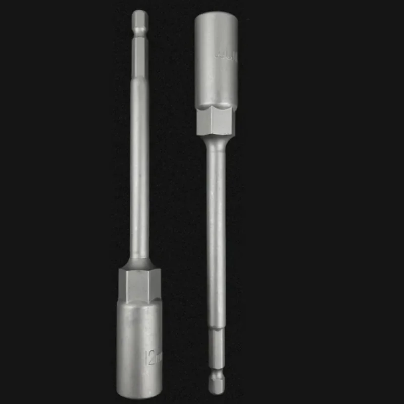 Electric Drill Socket Head Bolt Nut Driver Bit Impact Drill Bits Adapter Wrench Extension Bar 150mm 8-14mm Home Repair Tool