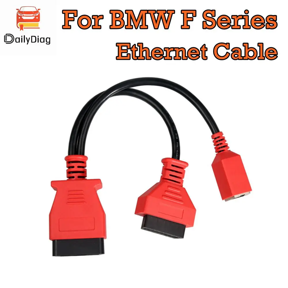 Ethernet Cable For BMW F Series  Programming Work With Autel MS908 PRO/MS908S PRO/MaxiSys Elite/IM608/IM608 PRO/IM600