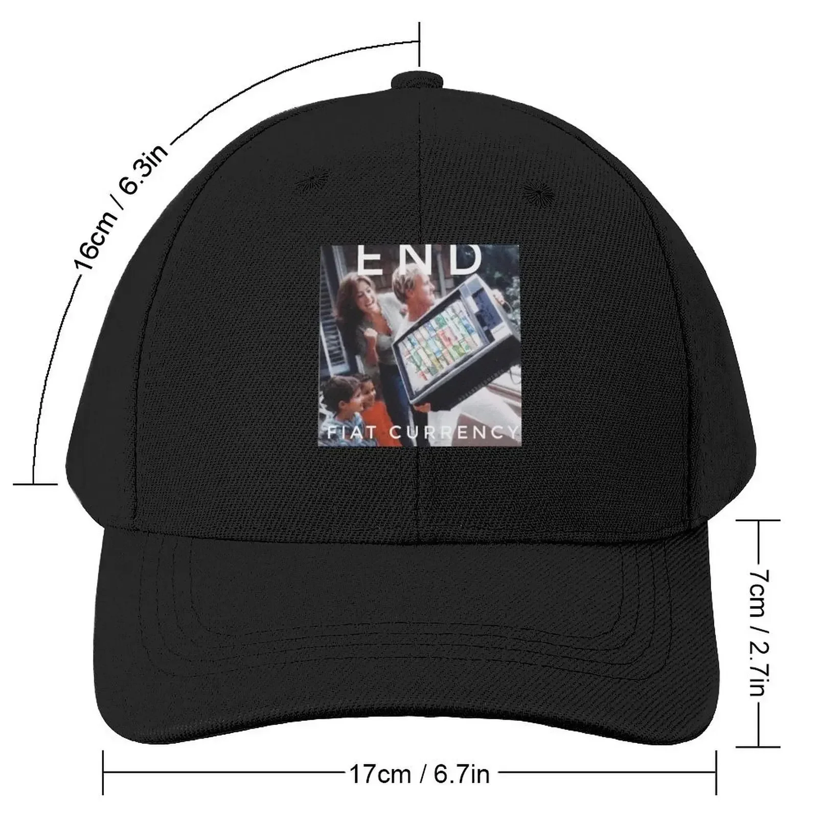 END FIAT CURRENCY Baseball Cap |-F-| Beach Bag dad hat Women's Beach Outlet 2025 Men's