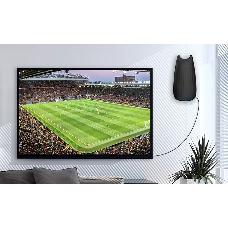 VUELVE Smart HDTV Outdoor and Indoor Digital TV Antenna Hanging Owl High Frequency Coverage Free Watch TV Channel Antenna