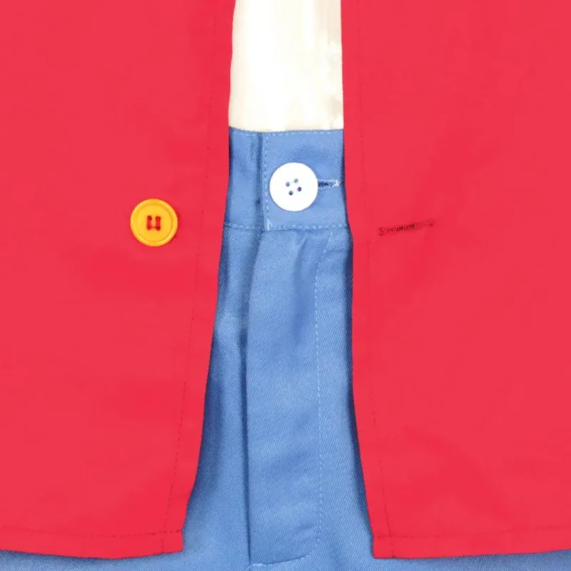 2025 جديد للأطفال لوفي تأثيري أنيمي قطعة واحدة كوس تمويه زي معطف السراويل قبعة الأطفال ملابس الشاطئ دور حفلة الهالوين ❤ ❤