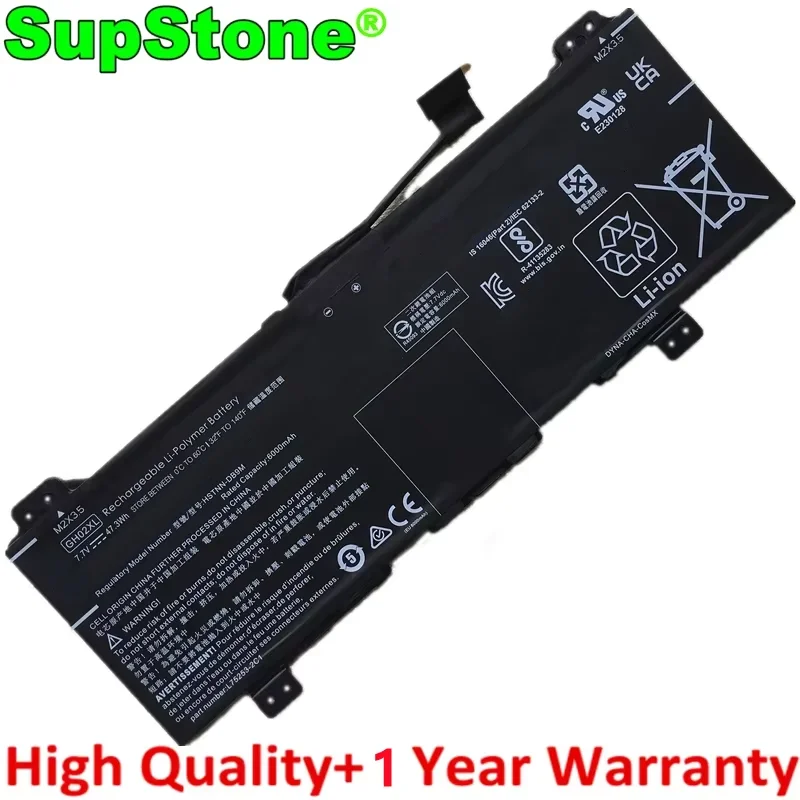 GH02XL HSTNN-DB9M IB9C OB1Y UB7V Laptop Battery For HP Chromebook 14A-NA0052ND,CA0000NF,G8 G9EE L75783-006 L75253-1C1 TPN-Q232