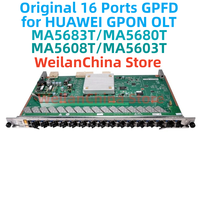 GPFD 16 Ports GPON Board with 16pcs class B+/C+/C++ SFP GBIC modules for HUAWEI MA5683T / MA5680T / MA5608T/MA5603T OLT