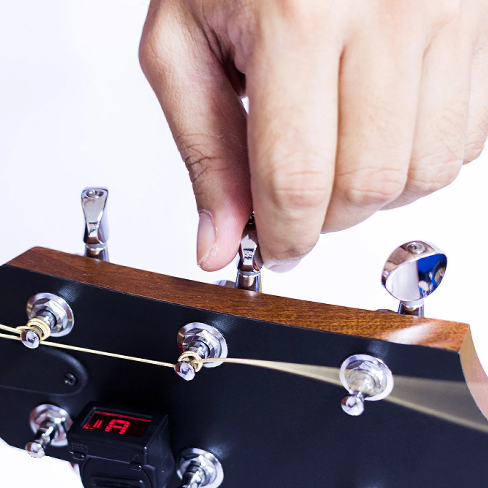 

Knob String Winder Zinc Alloy Tuning Pegs Electric Guitar Machine Replacement Parts Practical Easy Install Durable Guitar