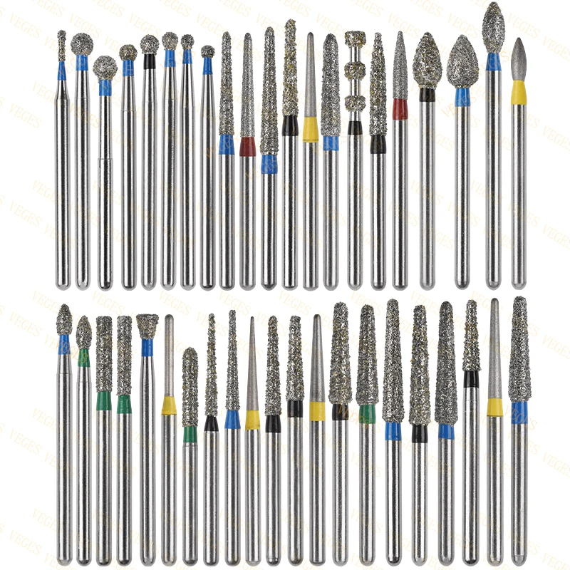 5 szt. Dentystyczne wiertła diamentowe FG 1.6MM bardzo długi wiertarka do polerowania szybka prostnica materiałów stomatologicznych