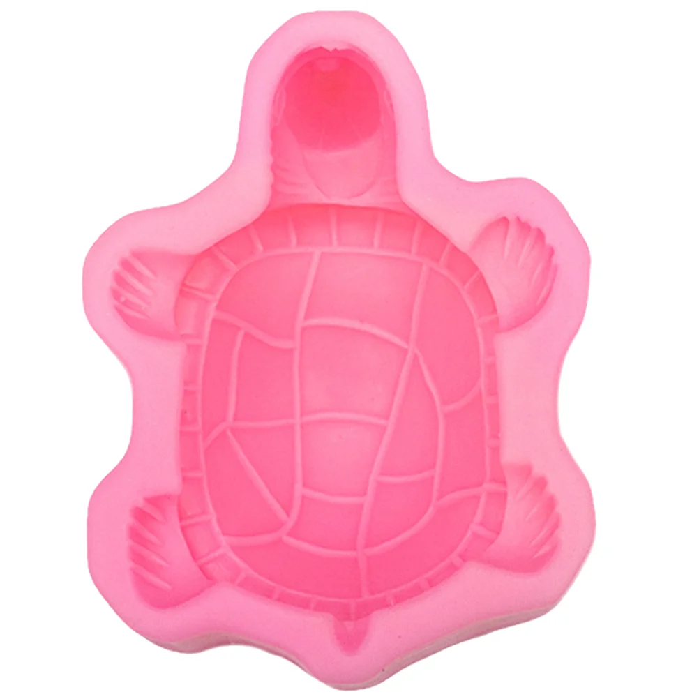 Turtle Silicone Mold Cookie Molds DIY Crafts Polymer Clay Supplies Casting Handmade Soap