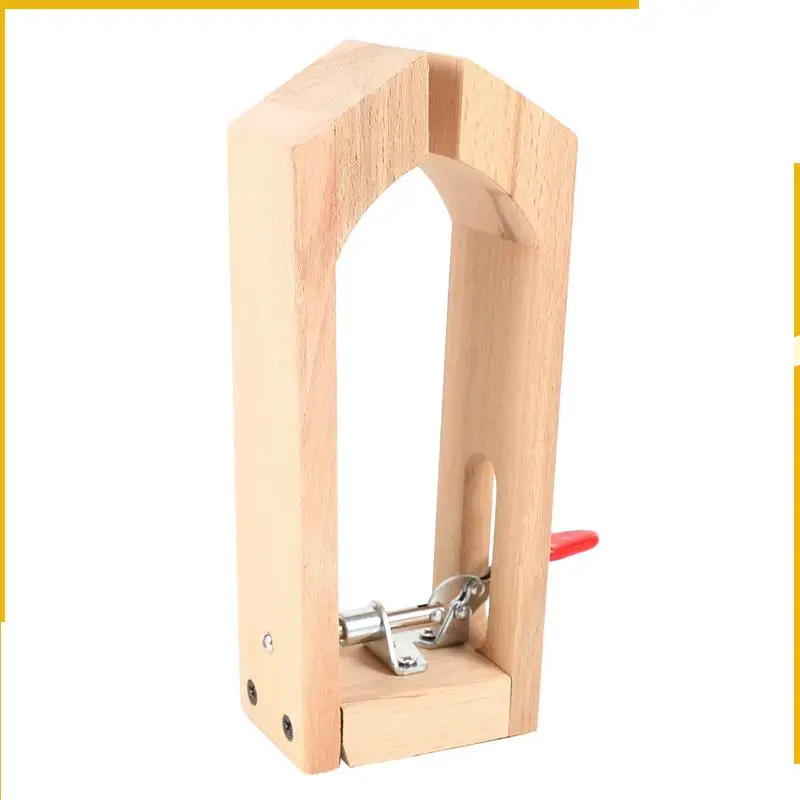 

A92P 2X кожаный зажим для рукоделия, деревянные инструменты, набор ручных инструментов, стол, настольный швейный шнурок, зажим для пони, лошади, инструменты