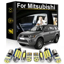 For Mitsubishi Pajero Sport Pajero 2 3 4 Outlander Lancer ASX Mirage Eclipse Cross Vehicle LED Interior Light Canbus Accessories