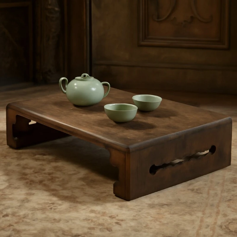 

BM145 Стол у окна деревянный Solid Wood Bay Window Tatami Desk для спальни и чайной зоны минимализм