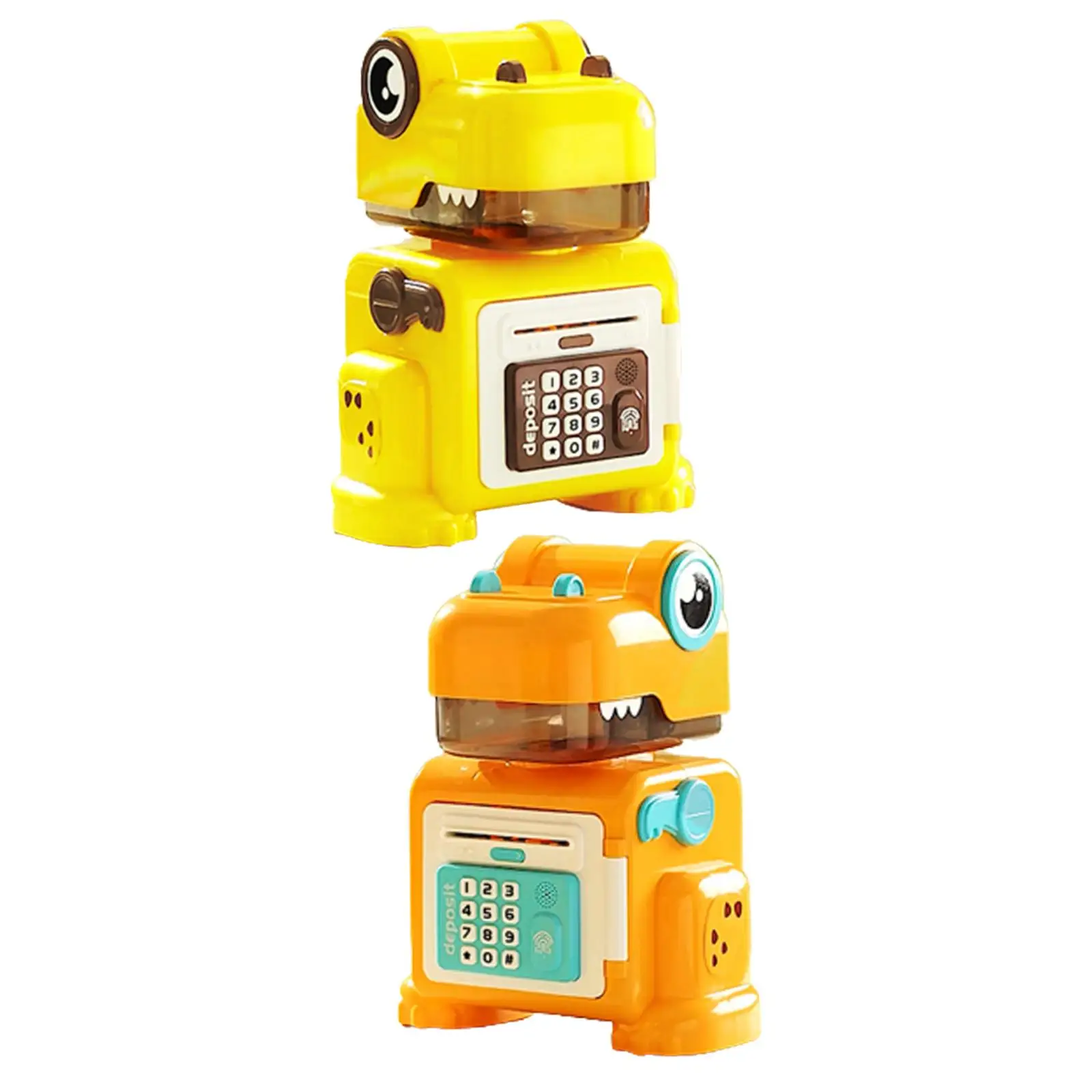 Dinosaur Piggy Bank， Money Banking Toys, Electronic Piggy Bank Money Saving Box for Kids 5 6 7 8 9 10 Children Birthday Gifts