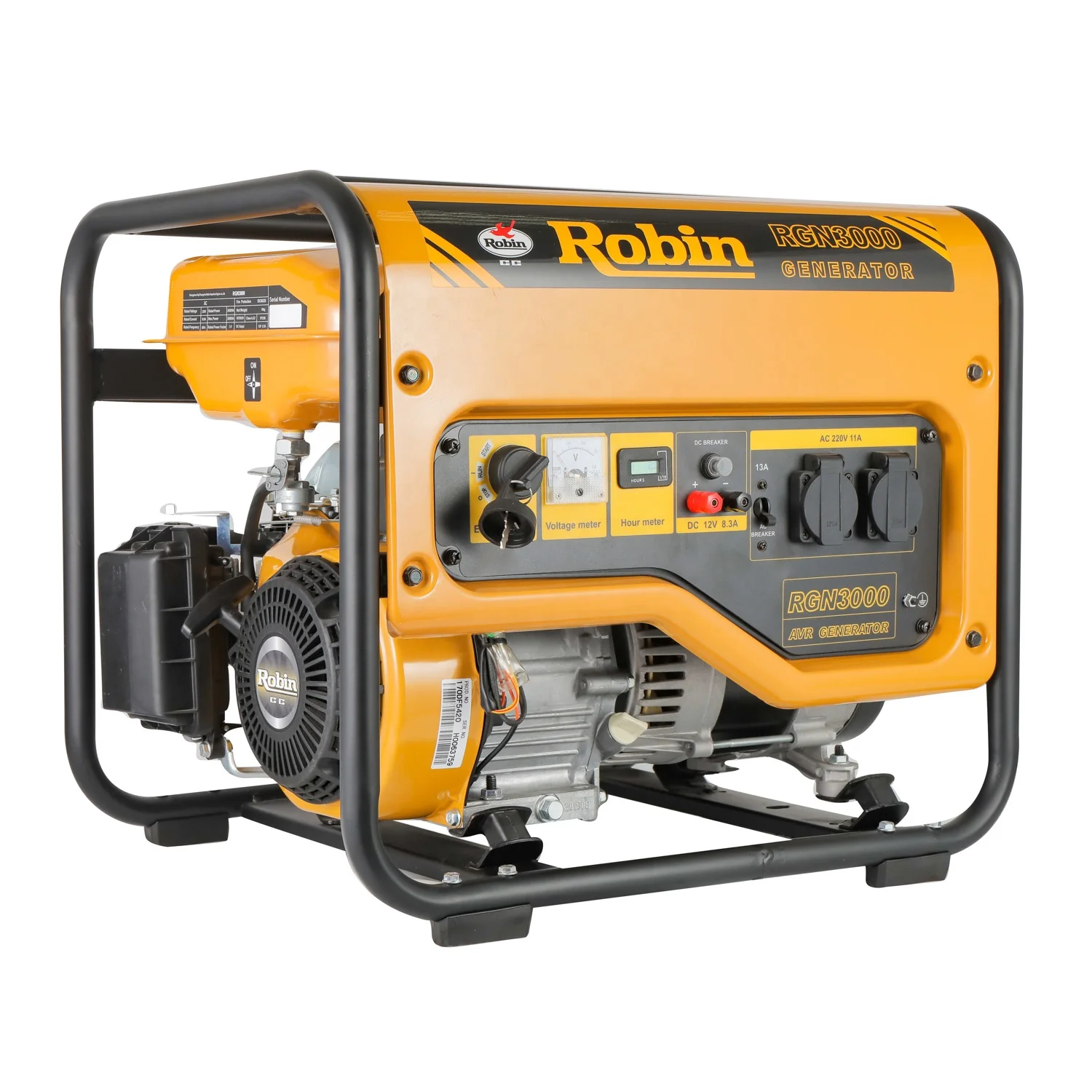 High Quality China Factory Rgx3000 Original Robin Generator Portable 2kwPetrol Generators Gasoline Generators