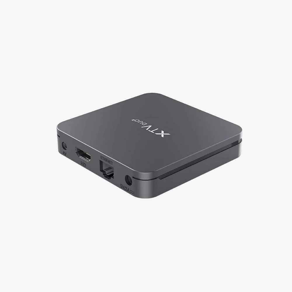 Meelo Plus 안드로이드 TV 박스 2GB 16GB Gen2 스토커 지원 BT 리모컨 XTV Duo2 미디어 플레이어