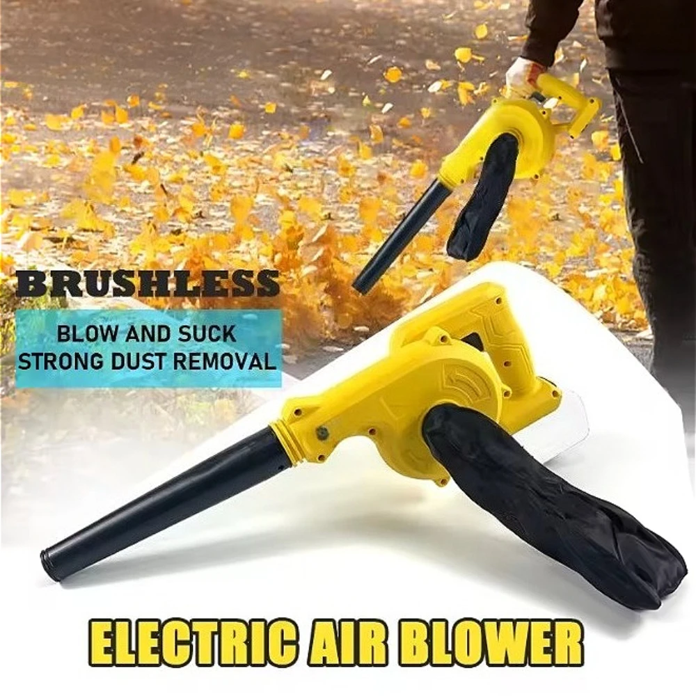 

Бесщеточный электрический вентилятор с регулируемой скоростью, мощный беспроводной вентилятор для листьев, портативный бытовой инструмент для выдувания пыли, электроинструмент для снега