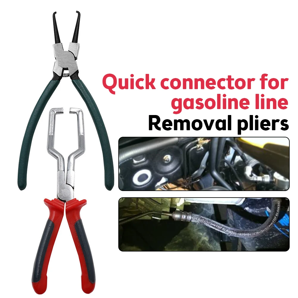 High Quality Joint Clamping Pliers Fuel Filters Hose Pipe Buckle Removal Caliper Carbon Steel Fits for Car Auto Vehicle Tools