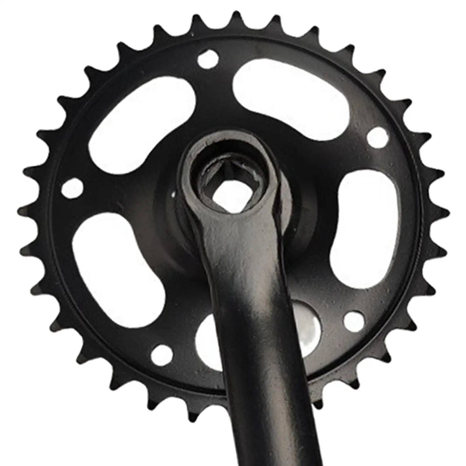 Mountain Bike Crank Arm Set 165mm Components Bicycle Crankset for Repairing Riding Outdoor Mountain Bike Cycling Accessories