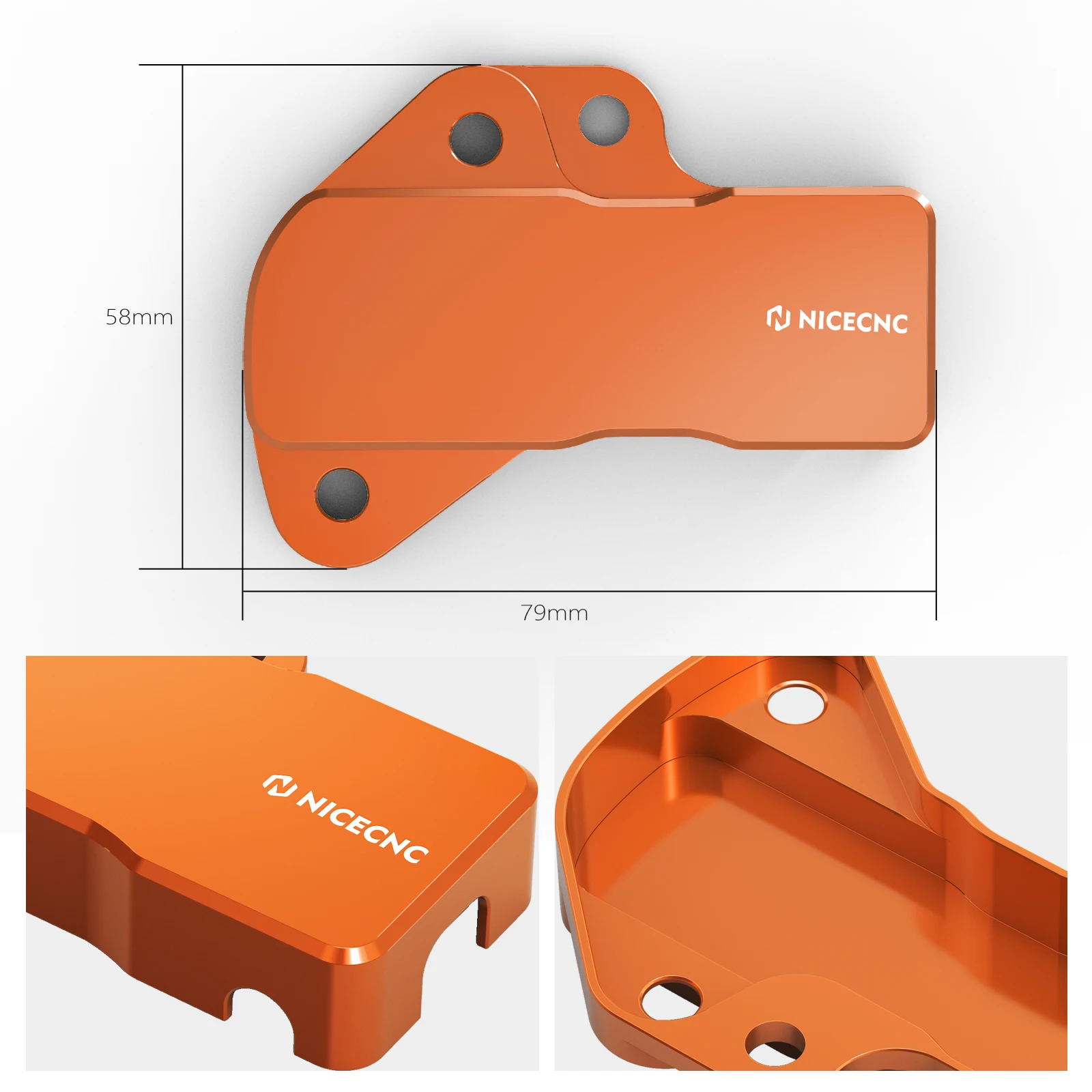 

NICECNC For KTM EXC 300 EXC XC-W 300 250 TPi 6D 2019-2023 TPS Sensor Guard Cover Protector EXC XC-W 150 TPi 2020-2023 XC 300 250
