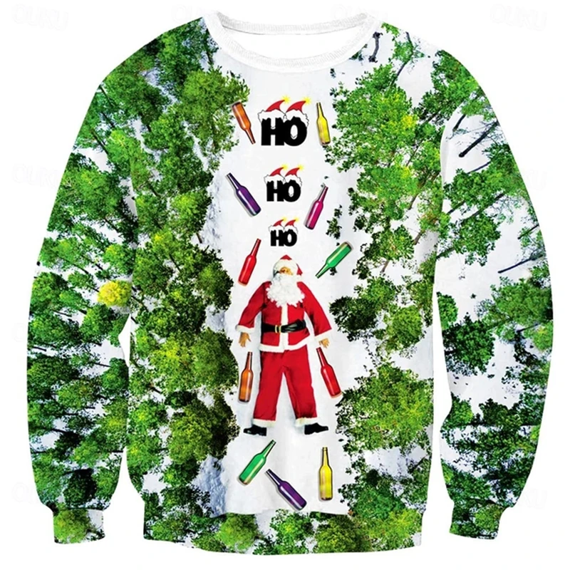 Fashion Jesus Ugly Christmas Sweater For Women Clothes Hip Hop Bar Party Men Sweatshirts Casual Male Pullovers Tops Tracksuit