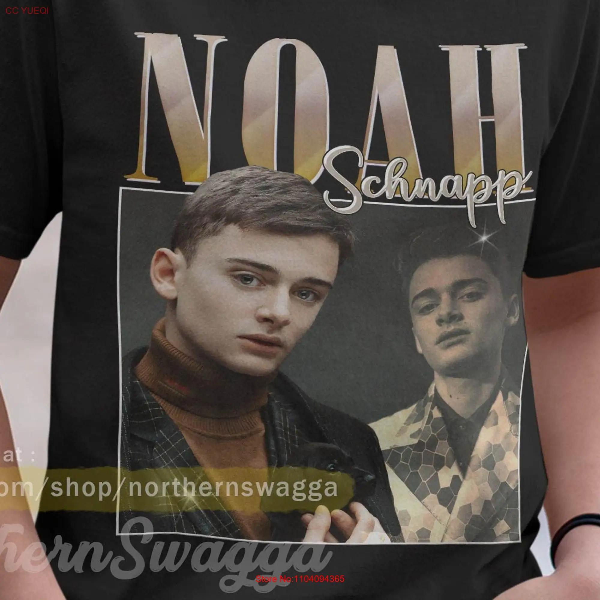 Noah schnapp shirt cool fan art t 90s poster design retro style 183 tee long or short sleeves