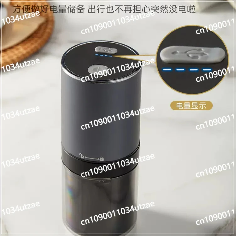 Electric Bean Grinder Coffee Household Small Coffee Bean Grinder Steel Core Italian Hand Grinding Powder