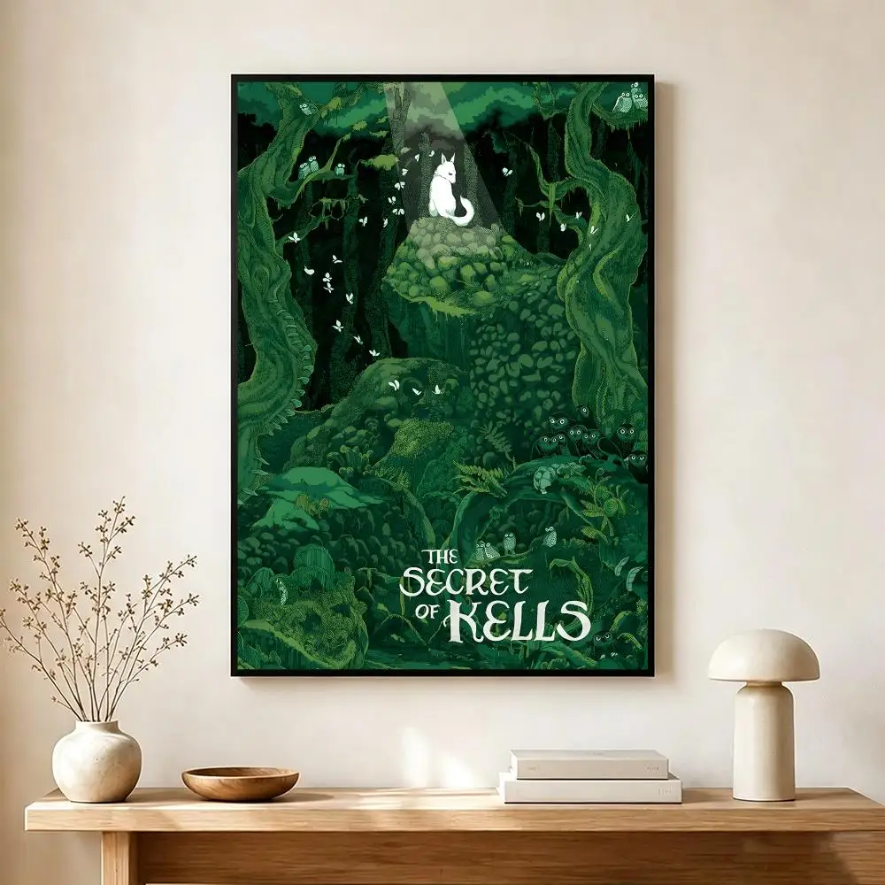 Animated Movie T-the Secret of Kells Poster Modern Home Decoration Interior Design & Contemporary Wall Art Collection