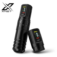 XNET Vipera Professional Wireless Tattoo Machine Adjustable Stroke 2.4-4.2mm OLED Display 2400mAh Battery For Tattoo Artists