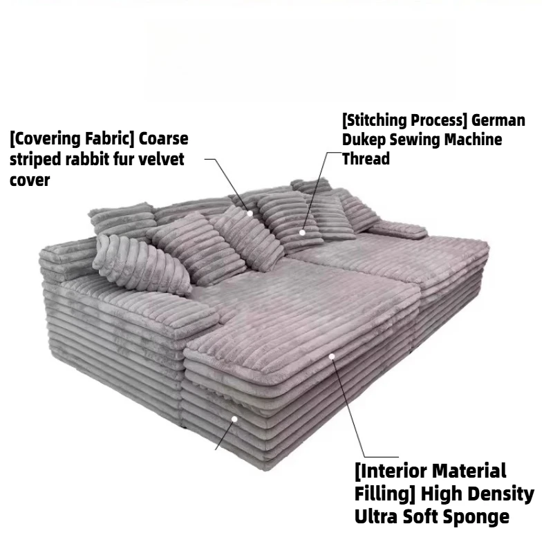 Vacuum Compressed Sofa Lazy Cloth Living Room Bedroom Decor Creativity Sofa Bed Floor Armchair Boneless Couch Modern Furniture