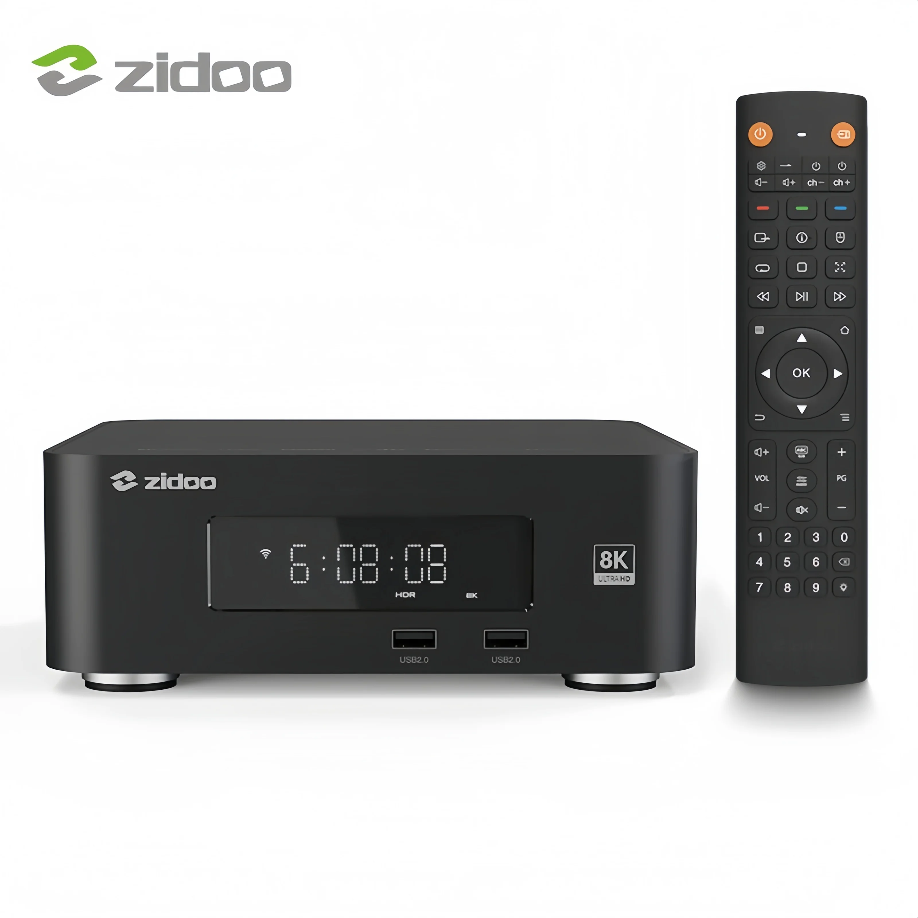 Audio Player With Youtube Music - ZIDOO Z30 PRO 8K Bluetooth Control