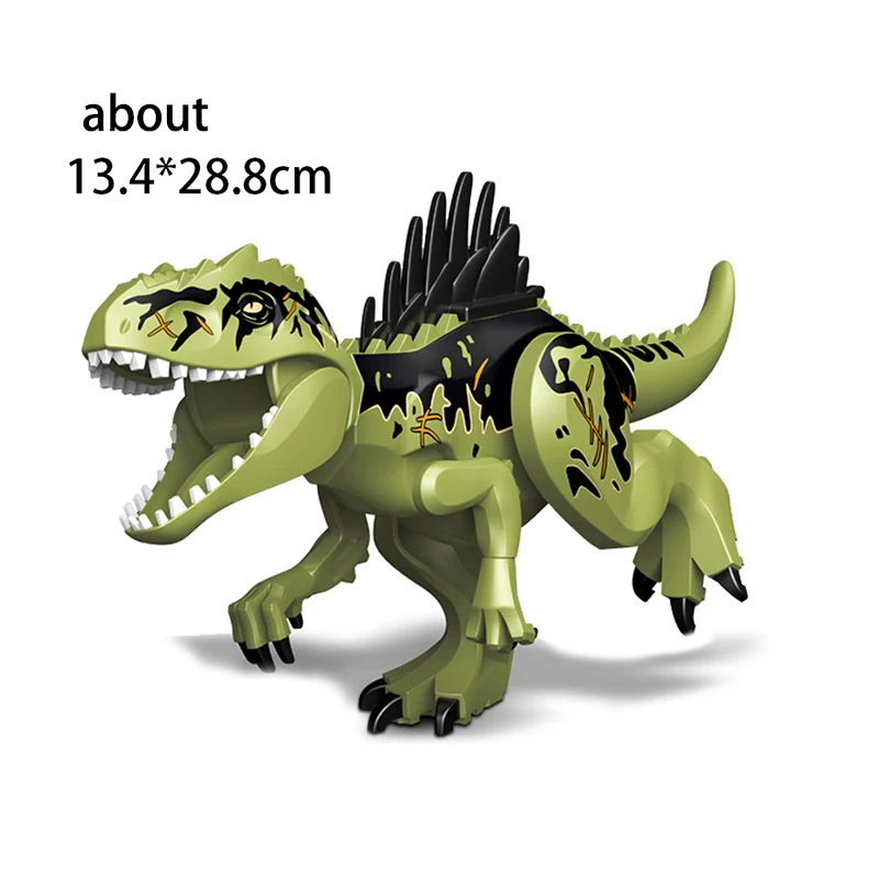 Grote DIY Jurassic Dinosaur Spine Predatory Dinosaur Southern Giant Beast Dragon Bouwsteen Educatief speelgoed voor kinderen